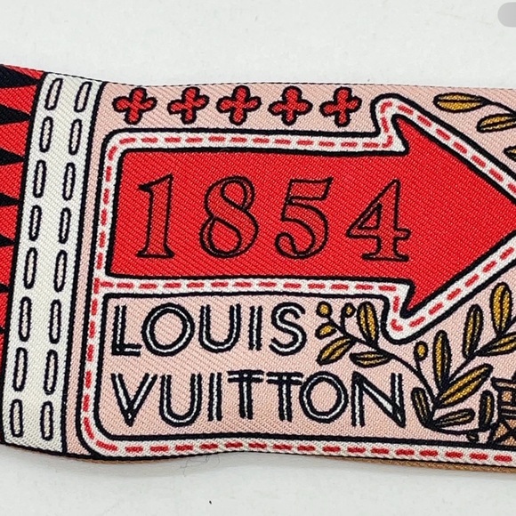 Louis Vuitton twilly neck scarf purse charm - Picture 13 of 13